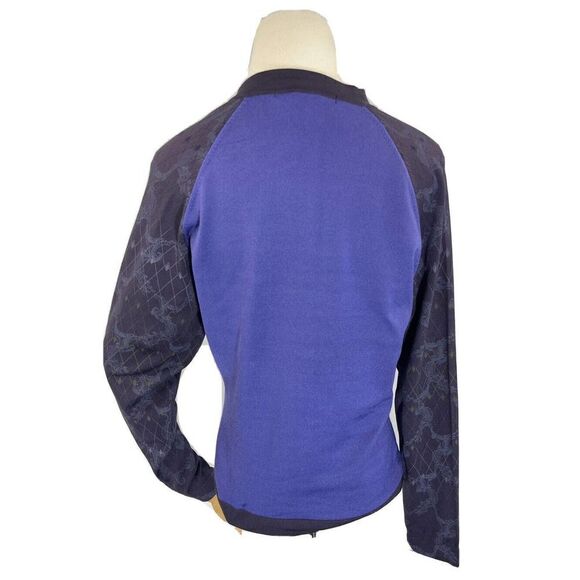 Nike Golf Womens Argyle Sweater DriFit Tour Performance Size Medium 8 10 - Picture 3 of 13